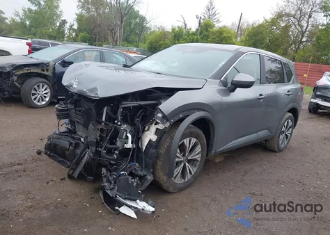 2023 Nissan Rogue Sv Fwd из США, поврежденный, VIN 5N1BT3BA5PC789080